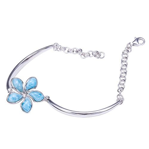plumeria bracelet