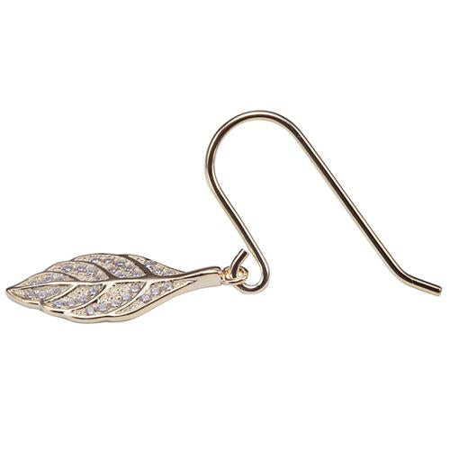 maile leaf earring
