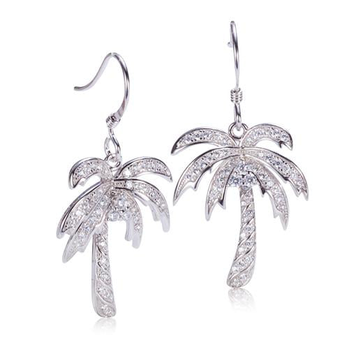 palm tree earring
