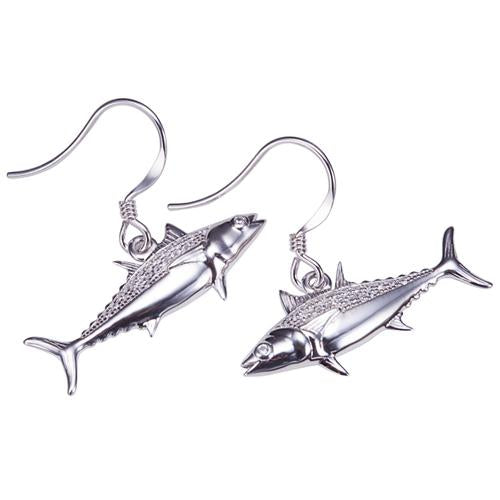 fish pendant tuna earring