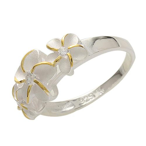 Plumeria Ring flower ring